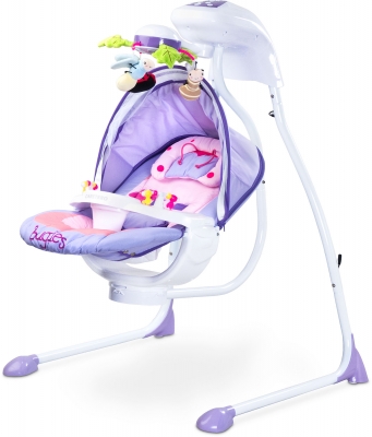 Электрокачели Caretero Bugies Purple